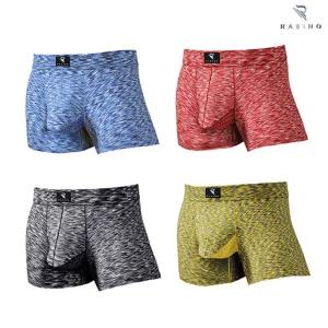 [라시노] 4D 자동분리 기능성 남성 건강팬티 4종세트 PLBM-1808