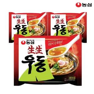 생생우동봉지 253g 3봉