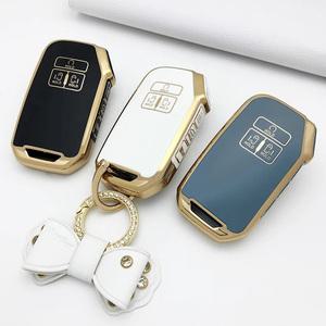 기아 4세대 카니발 키케이스 스마트키 케이스 골드라인 TPU소재 KA4 카니발 키커버