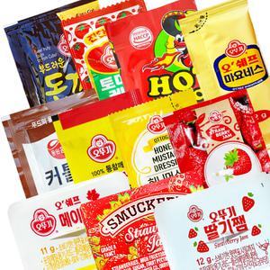 분이네 일회용 소스 15종 오뚜기 딸기잼 케찹 허니머스타드 돈까스 마요네즈 핫소스 쯔유