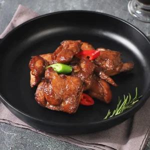 갤러리아 [한솔닭갈비] 통닭다리로 만든 순살 간장닭갈비 600g x 4팩 (총2.4kg)