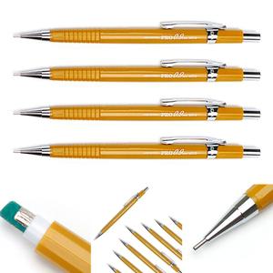 샤프 제도 12개입 펜슬 0.9mm 재도 필기 사무 문구 (황색)