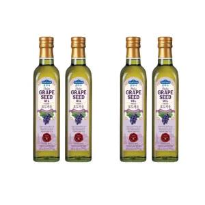 폰타나 포도씨유 마라스카 500ml, 4개
