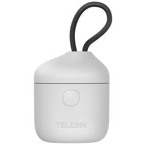 TELESIN 고프로 히어로 12 11 10 9 용 Allin 박스 휴대용 스토리지 충전기 3 슬롯 방수 충전 케이스 배터리