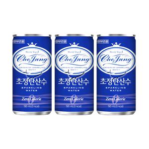 초정탄산수 플레인 190ml/ 40캔