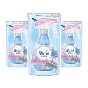 페브리즈 섬유탈취제 리필 320ml 3개입 (강력탈취/은은한꽃향)