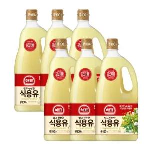 콩기름 1.8L 6개