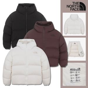 [국내정품] 노스페이스 남성 여성 다운 패딩 자켓 남자 여자 겨울 따뜻한 숏 후드 점퍼 NJ1DQ52