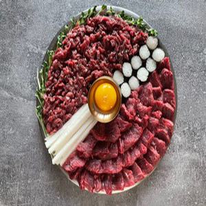 대구뭉티기 육사시미 한우 생고기 당일도
