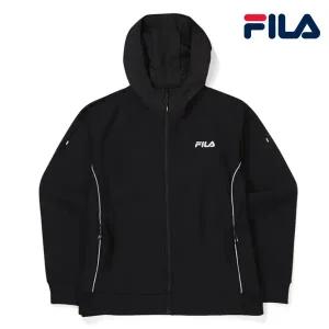 [휠라]휠라 트리코트본딩 후드 트레이닝자켓 FS2FTF4202M BLK 자켓