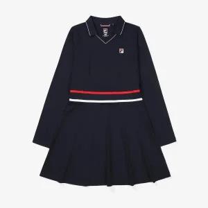 [FILA]  피케 스판 카라 원피스 (FS2OPF3351F_INA) (FS2OPF3351F_INA)