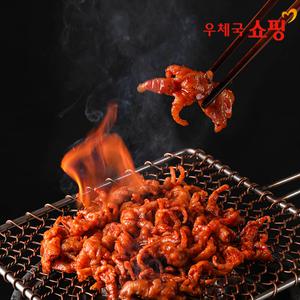 [우체국쇼핑] 맵확행! 국내산 닭발로 만든 직화 무뼈 불닭발 2팩