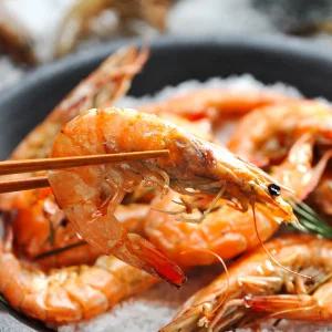 무항생제 바이오플락 흰다리새우 소금구이 고흥새우 1kg