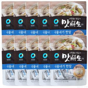 청정원 맛선생 멸치 디포리 국물내기 한알 100g 10개