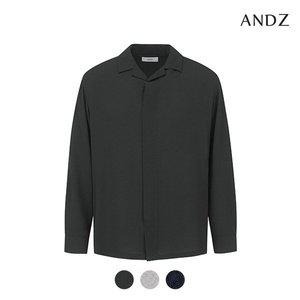 [앤드지] 릴렉스핏 오픈카라 긴팔 셔츠_BZD2WC1104