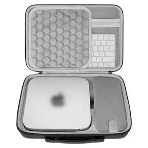 Geekria는 Apple Mac Mini M2 호스트 디지털 키보드 통합 보관 가방에 적합합니다.