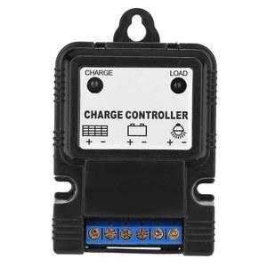 니쿠 태양광 충전 컨트롤러, 6V /12V 3A 컨트롤러 PWM, LED 표시가 있는 패널 지능형 재생 에너지 조절기