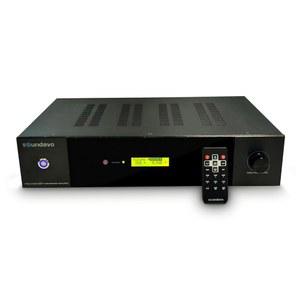 RS-232 / IR 리모컨, 듀얼 서브 스피커 출력이 있는 홈 시어터용 Soundavo PSB-1000DSP(버전 2) 클래스 D 1000W RMS 서브우퍼 증폭기
