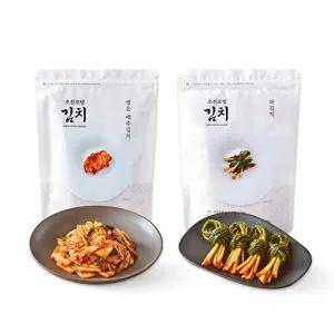 [신세계푸드][조선호텔김치] 조선호텔 썰은배추김치 1kg+파김치 500g_냉장