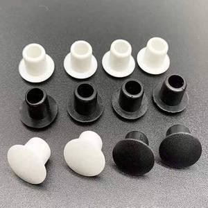 PVC 소프트 고무 구멍 플러스그 하드웨어 나사 커버 라운드 파이프 씰링 흰및 검은 방수 캡 9mm 10mm 11mm