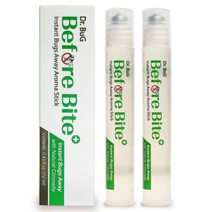 닥터버그 비포 바이트 아로마 롤온 스틱 12ml 2개