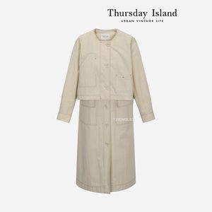 [써스데이아일랜드]레이어드 코트 T232MCT531W _P385743317