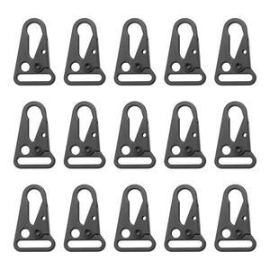 확대 마우스 클립 슬링 걸쇠 Olecranon 후크 야외 가방 배낭 카라비너 키체인 스냅 15 개
