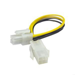 31BA 20cm 8 인치 ATX 4 핀 수 4Pin 암 PC CPU 전원 확장 어댑터 케이블 코드 커넥터