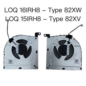 노트북 냉각 FAN 레노버 LOQ 16IRH8 82XW 15IRH8 82XV GeekPro G5000 IRH8 CPU GPU 쿨러 라디에이터 DC5V/D