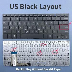 프레임 없는 미국 노트북 키보드 백라이트 키 용지 없음 ASUS Taichi 31 Taichi31 0KNB0-3623US00