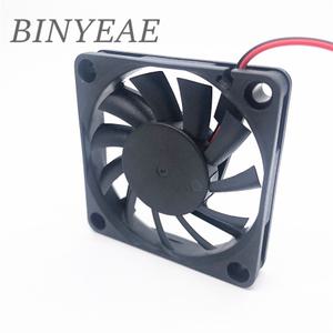 초박형 USB 냉각 팬 컴퓨터 CPU 2 핀 6010 60mm 60x60x10mm DC 5V 12V 24V