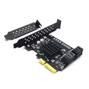 PCI Express Raid 카드 4 포트 SATA 3.0 확장 Marvell 88SE9230 칩셋 PCI-E 사양 수정 2.2 PC 용