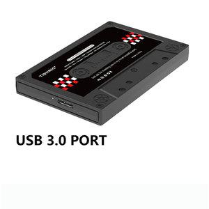 TISHRIC 외장 하드 드라이브 인클로저 게임용 SSD Sata-USB 3.0 어댑터 HD 케이스 2.5 인치 하드디스크 최