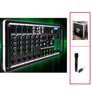 XQ-800 출력1000W 파워믹서앰프  휴대용 공연 라이브 설교 댄스  다용도 사용