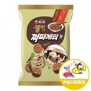 농심 쫄병 짜파게티맛 77gx15개+키링2종.
