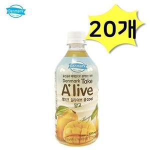 테이크얼라이브쿨 덴마크 추천 망고 500ml x 6개 펫음 망고맛