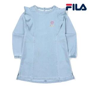 [휠라]휠라 키즈 Girls 데님원피스 FK2OPF1110F LDE 원피스