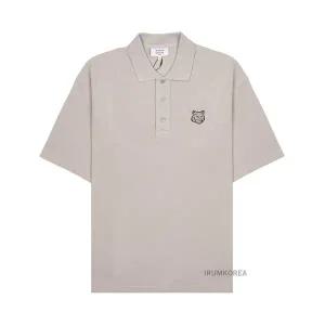 [메종키츠네](김해점)[메종 키츠네] SS25 남성 폭스헤드 폴로 티셔츠 MM00202KJ7010 0119