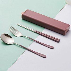 식도락 휴대용 수저 포크세트 개인 도시락 수저통