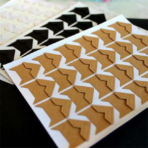 DIY 빈티지 코너 크래프트 종이 스티커 사진 앨범 프레임 장식 스크랩북용 120 개/로트 5