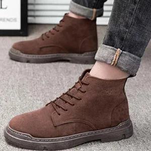 남성 캐주얼 편한 스웨이드 슈즈 가벼운 데일리 워커-WF79128