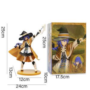 25cm 마술사 Roxy Migurdia 액션 피규어 Mushoku Tensei: Jobless Reincarnation 애니메이션 PVC 성인 컬렉션 모델 인형 완구