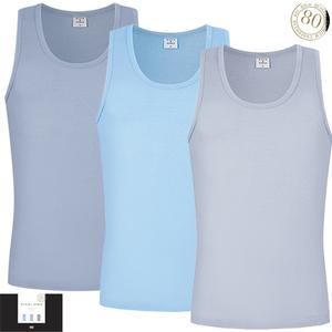 BYC하이앤노블80수면스판민소매런닝3매입 MNS2004
