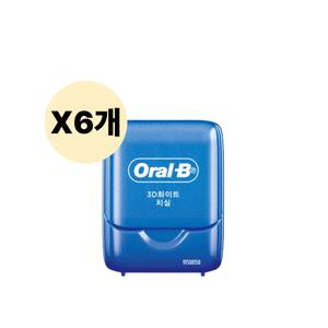 오랄비 휴대용 치실 치간 칫솔 잇몸 추천 3D 35m 6개