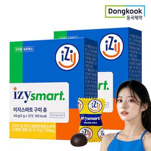 동국제약 이지스마트 숙취해소제 구미츄 젤리 12구미 2박스 아이스플랜트 기능성 음주전후 숙취해소제