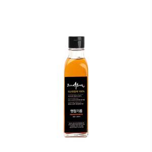 국산 100  참깨 진한 참기름 180ml 250ml 저온 압착