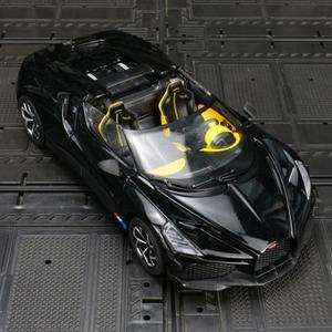 다이캐스트 모형 피규어 자동차 비행기1:24 시뮬레이션 Bugatti Mistral 합금    차량용 모델 컨버터블 sup