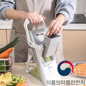 프리미엄 만능 채칼 다기능 야채 샤브샤브 슬라이서 채썰기