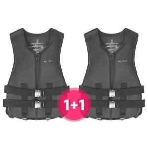 [정품] 버팔로 BUFFALO 블랙 에디션 구명조끼 1+1 2개 M-3XL까지 성인구명조끼 빅사이즈 부력보조복 튜브