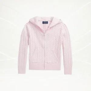 폴로 랄프 로렌 공식브랜드관 키즈 여아 26세 미니 케이블 코튼 풀 지퍼 후디CWPOSWER6820367650 1138070